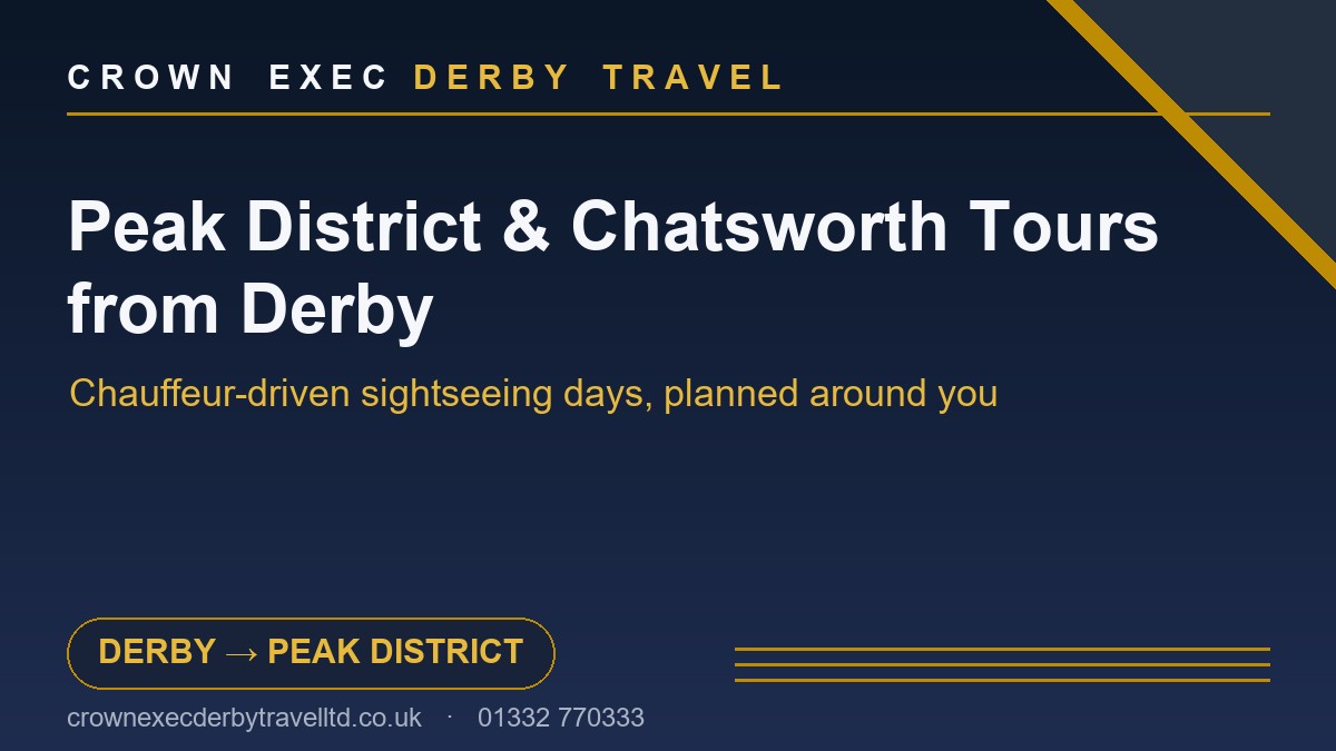 Peak District & Chatsworth Sightseeing Tours from Derby